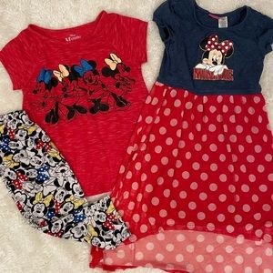 Girls Disney clothing 3 items